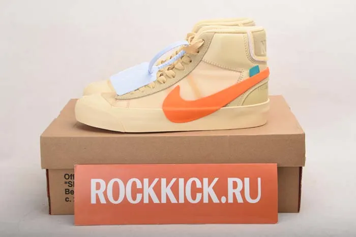 Off-White x Nike Blazer Studio Mid 'All Hallows Eve' AA3832-700