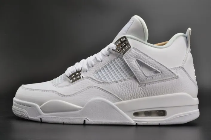 Air Jordan 4 Retro 'Pure Money'  white mens 308497-100