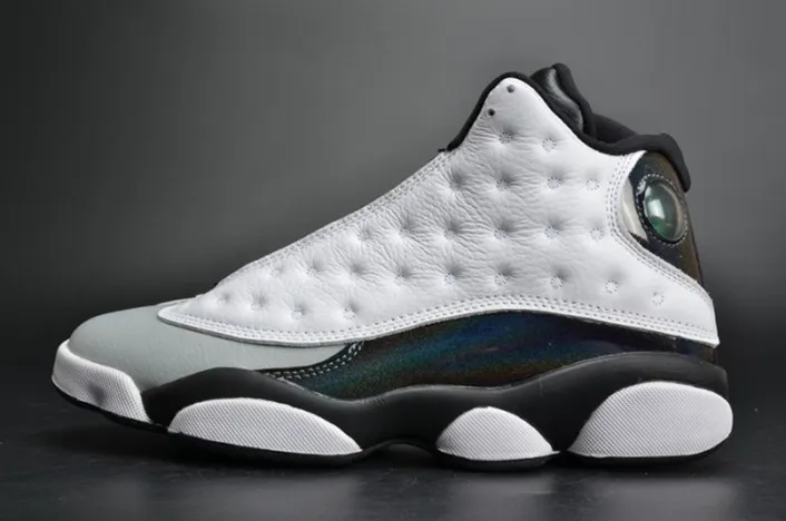 Air Jordan 13 Retro 'Barons Hologram' white/grey mens 414571-115