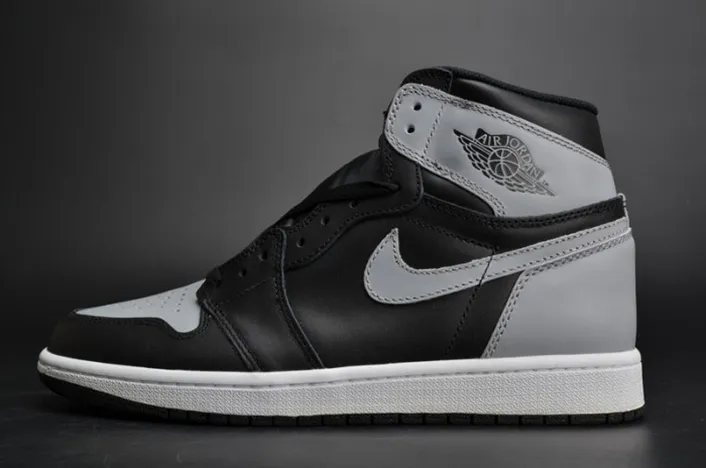 AIR JORDAN 1 RETRO HIGH OG 'SHADOW' black mens 555088-014