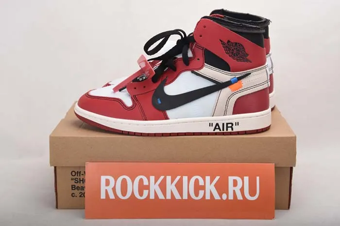 Off-White Air Jordan 1 Retro Chicago The Ten AA3834-101