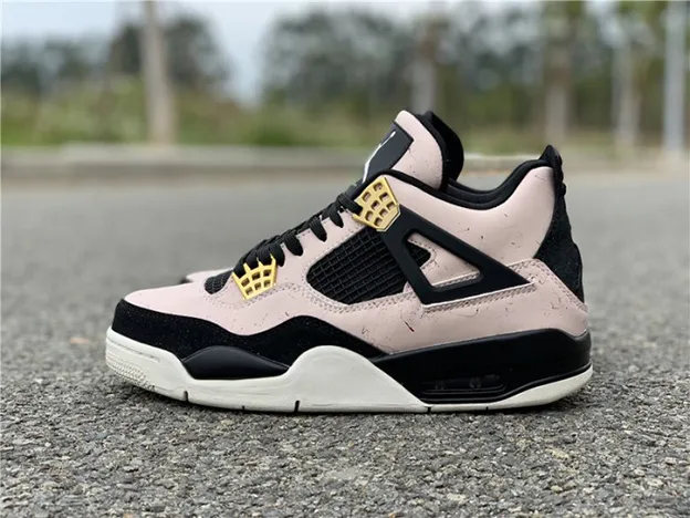 Air Jordan 4 WMNS 'Silt Red/Black/Phantom/Volt' AQ9129-601