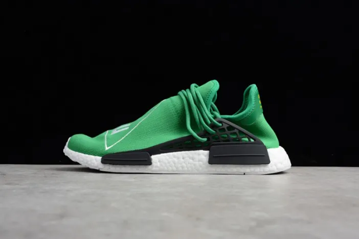 ADIDAS mens PW HUMAN RACE NMD 'PHARRELL' green BB0620