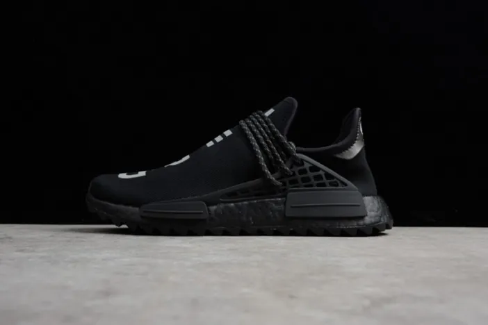 adidas mens  PW HUMAN RACE NMD TR 'NERD' black  BB7603