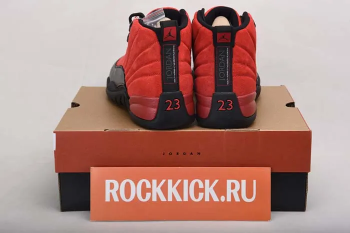 Air Jordan 12 AJ12 Retro Varsity Red/ Black “reverse flu game CT8013 602