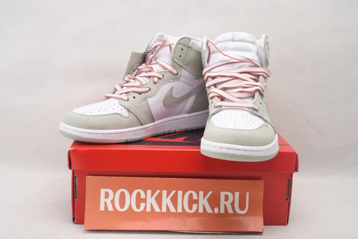 Air Jordan 1 Retro High OG SeaFoam White Healing Orange CD0461-002