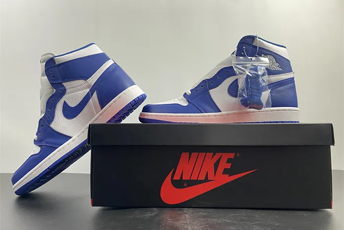 Jordan 1 Storm Blue Review by BrosShoes 555088-127