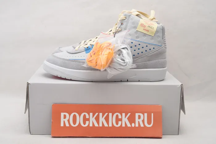 Union x Air Jordan 2  Grey Fog  dn3802-001