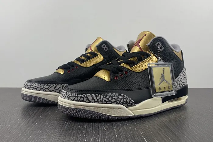 Air Jordan 3 Black Gold CK9246-067