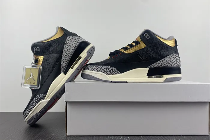 Air Jordan 3 Black Gold CK9246-067