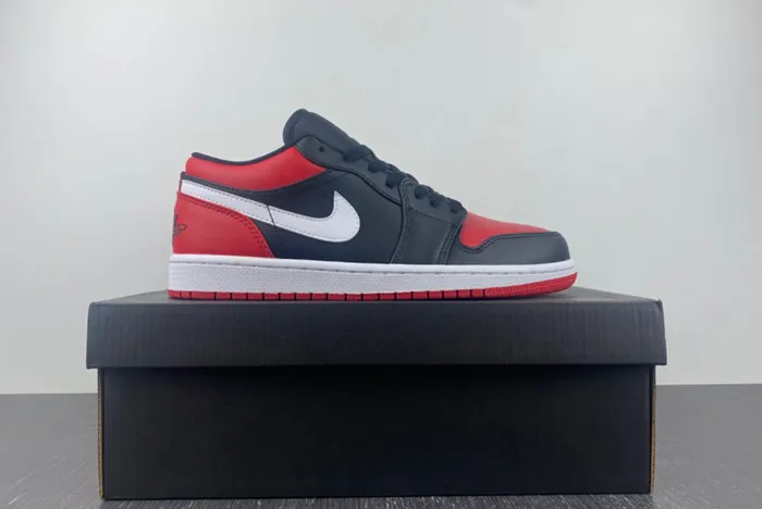 Air Jordan 1 Low Alternate Bred Toe 553558-066