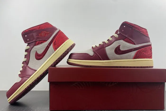 Air Jordan 1 Mid Tiki Leaf DZ2820 601