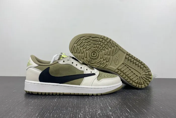 Travis Scott x Air Jordan 1 Low Golf FZ3124-200
