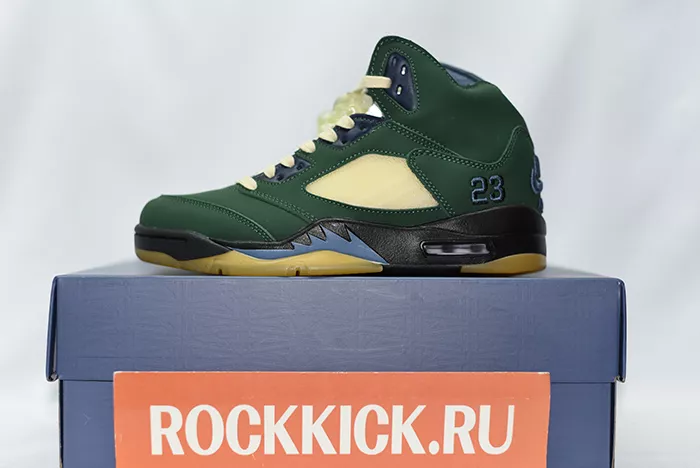 Air Jordan 5 Navy Green FZ5758-003