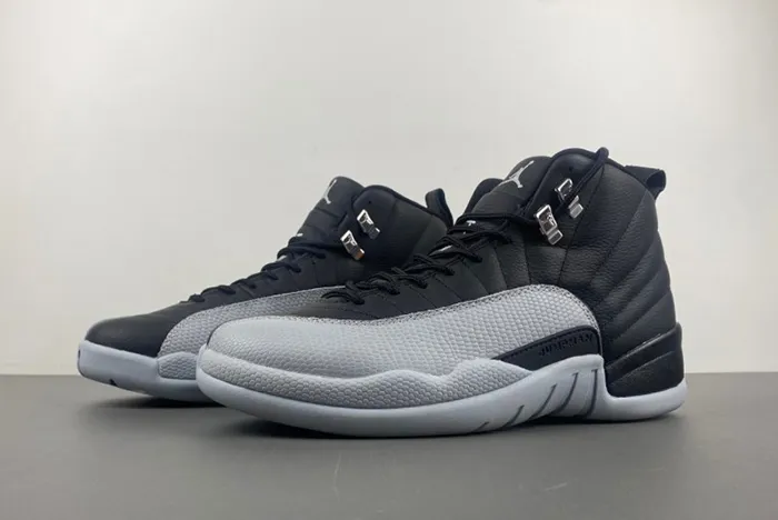 AIR JORDAN 12 BLACK/WOLF GREY