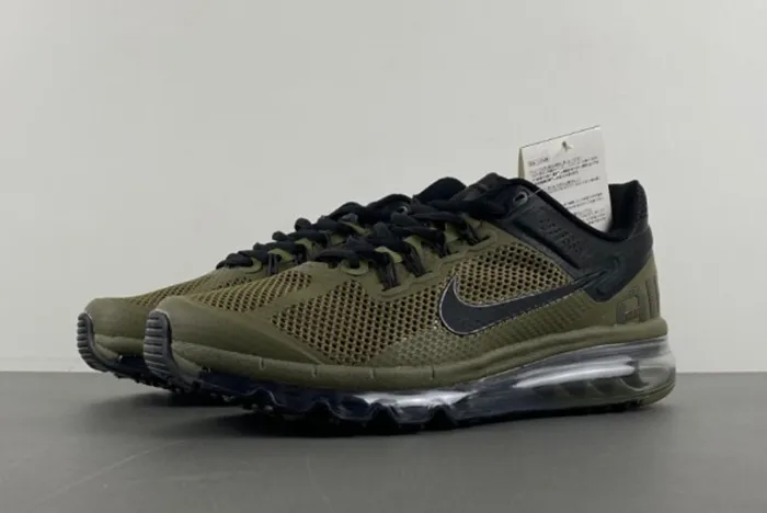 The Nike Air Max 2013 Returns In Olive/Black FZ3156-222
