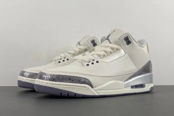 Air Jordan 3 Sail/Metallic Silver CK9246-100