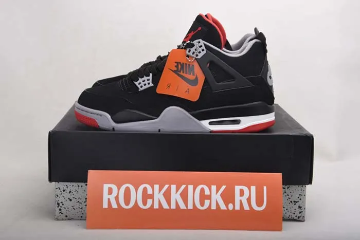 Jordan 4 Bred/ Black Cement (2019) - 308497-089