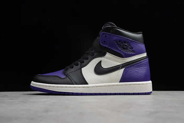 Air Jordan 1 Retro 'court Purple' - Air Jordan - 555088 501
