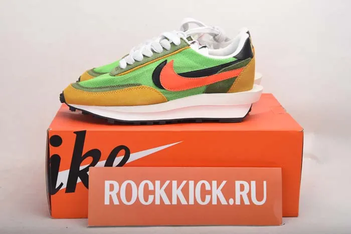 NIKE LD WAFFLE SACAI GREEN MULTI - BV0073-300