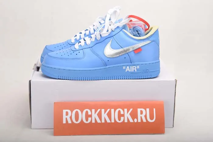 OFF-WHITE NIKE AIR FORCE 1 MCA BLUE CI1173-400